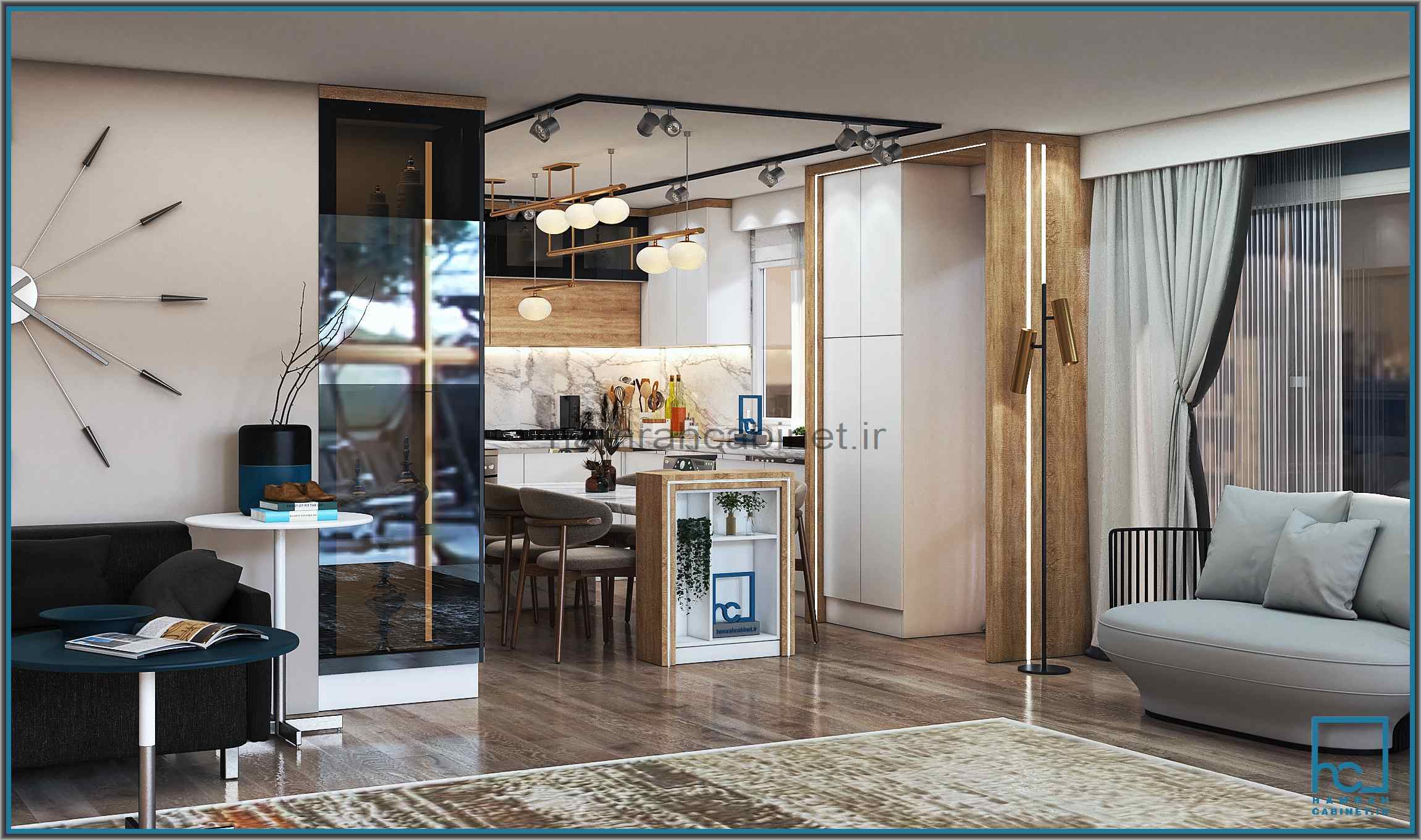 کابینت مدرن ژورنالی19